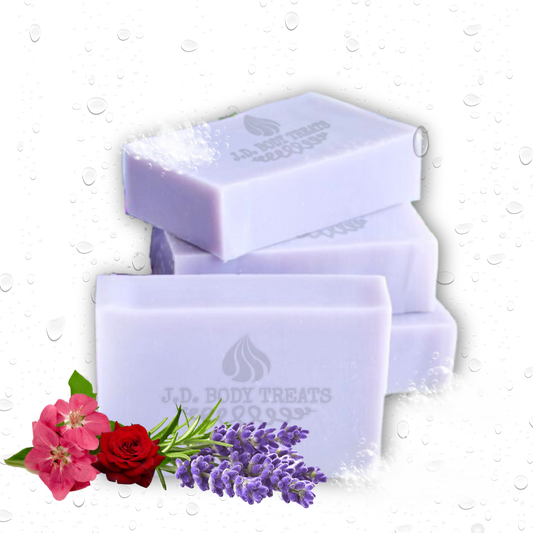 Lavender Rose Shea Butter Soap