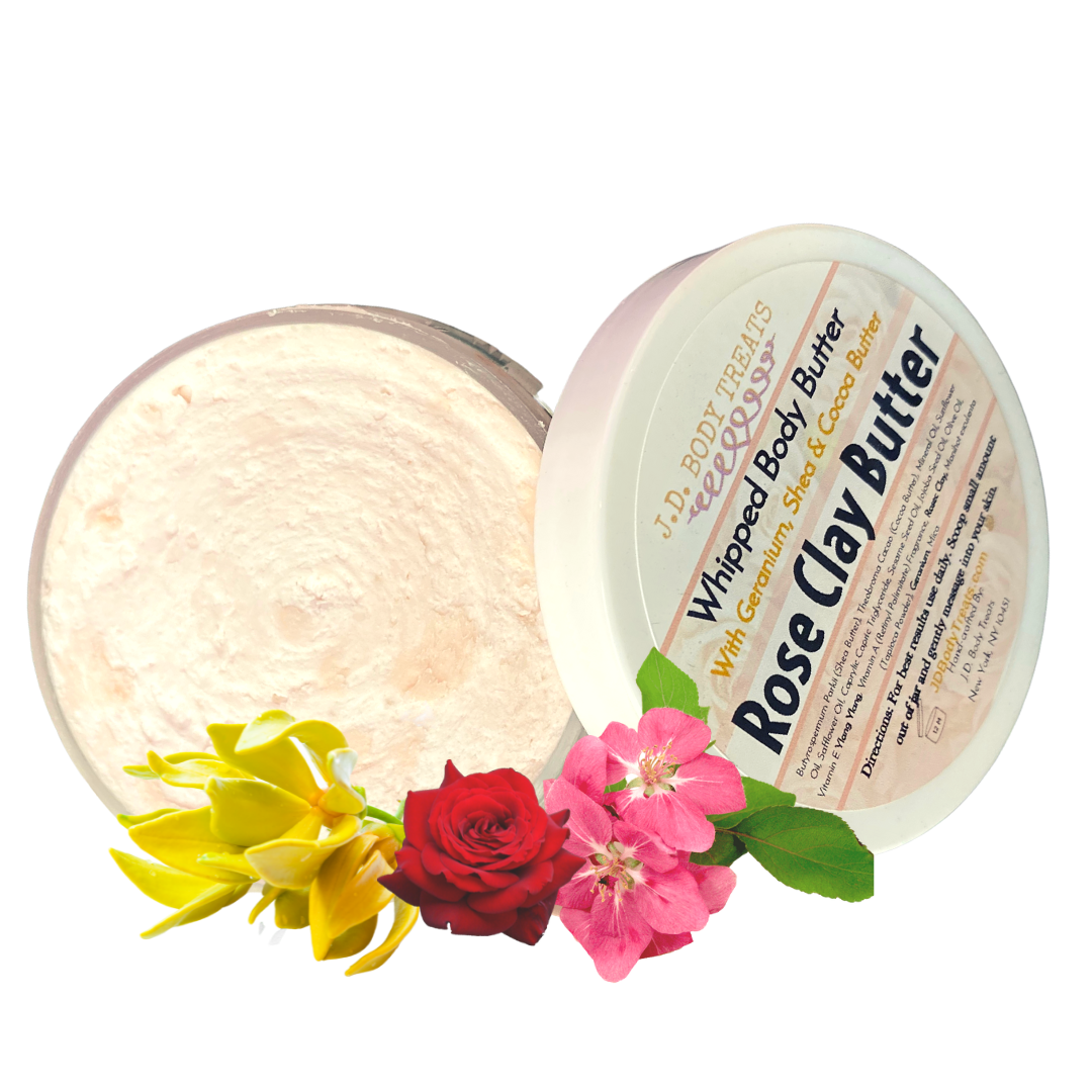 Rose Clay Aromatherapy Body Butter