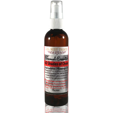 40 Shades of Choke - Aphrodisiac Massage Oil