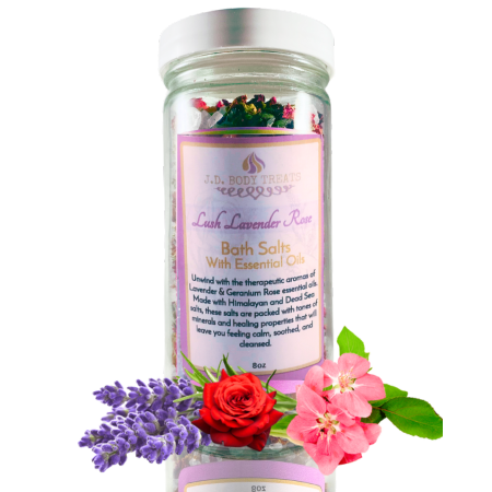 Lush Lavender Rose Aromatherapy Salt