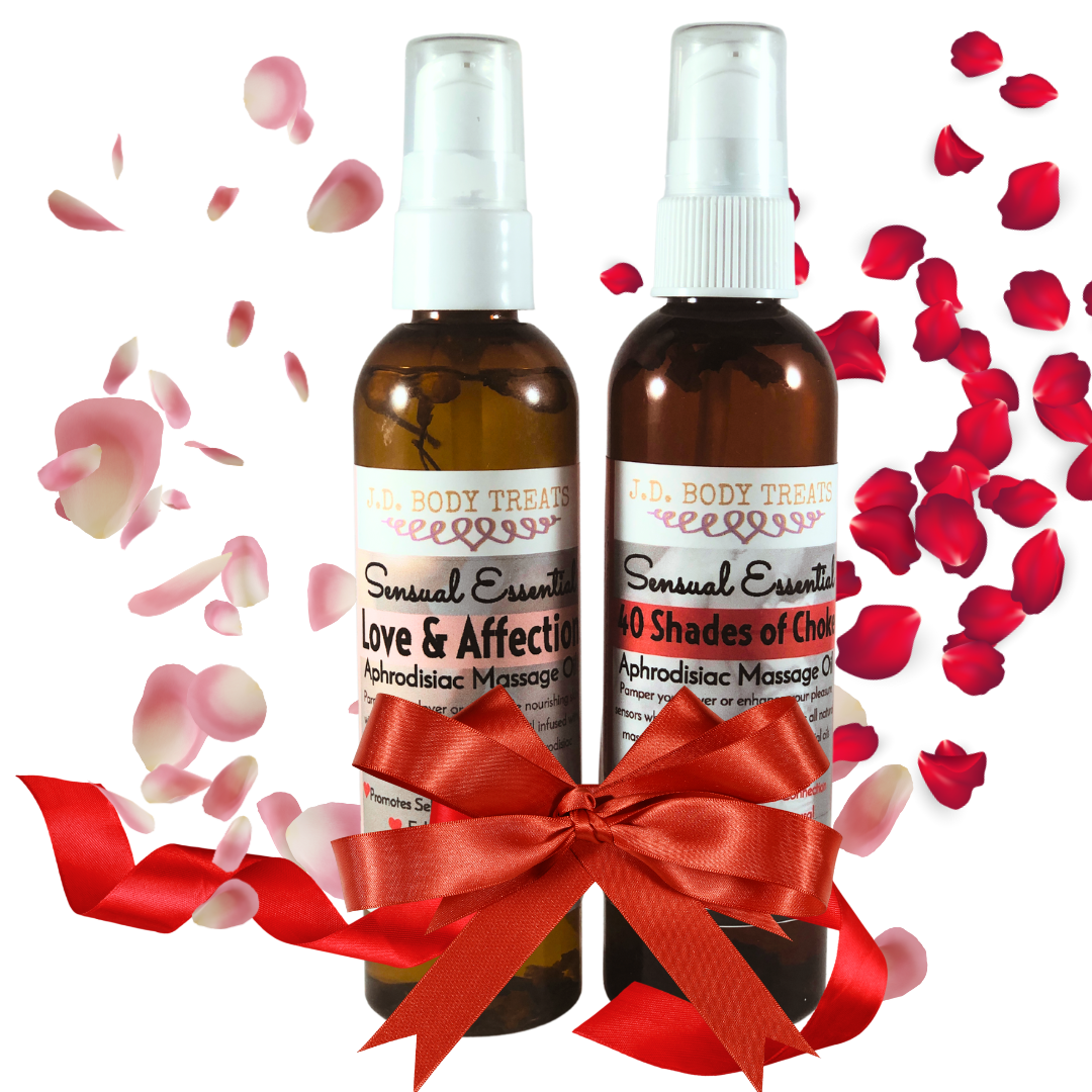 Aphrodisiac Massage Oil Gift Set
