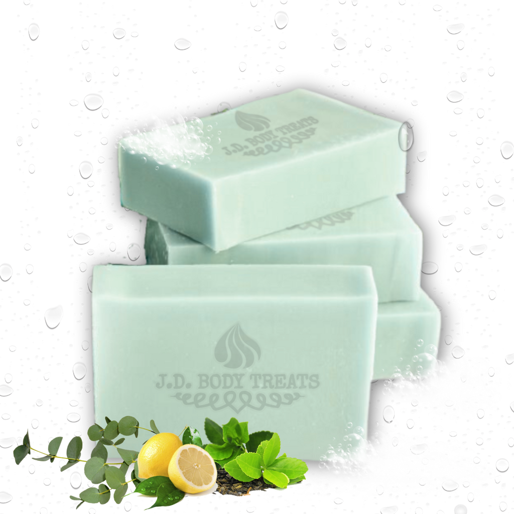 Green Tea & Eucalyptus Aromatherapy Soap