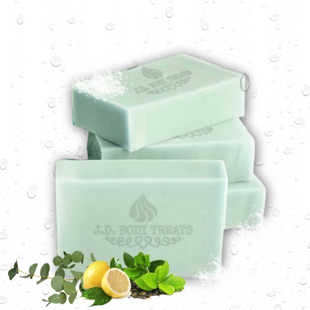 Green Tea & Eucalyptus Aromatherapy Soap