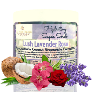Lush Lavender Rose Hydrating Sugar Scrub