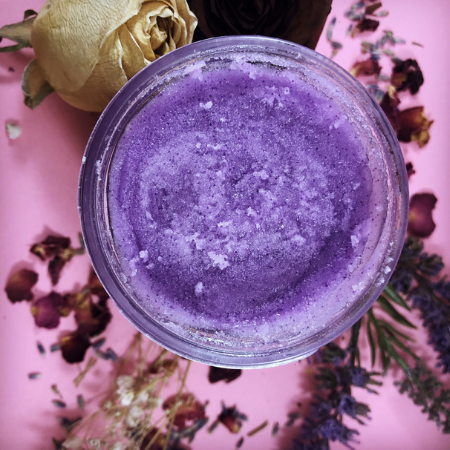 Lush Lavender Rose Hydrating Sugar Scrub