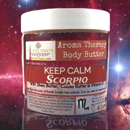 Zodiac Aroma Therapy Body Butters