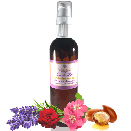 Lavender Rose Soft & Silky Botanical Body Oil