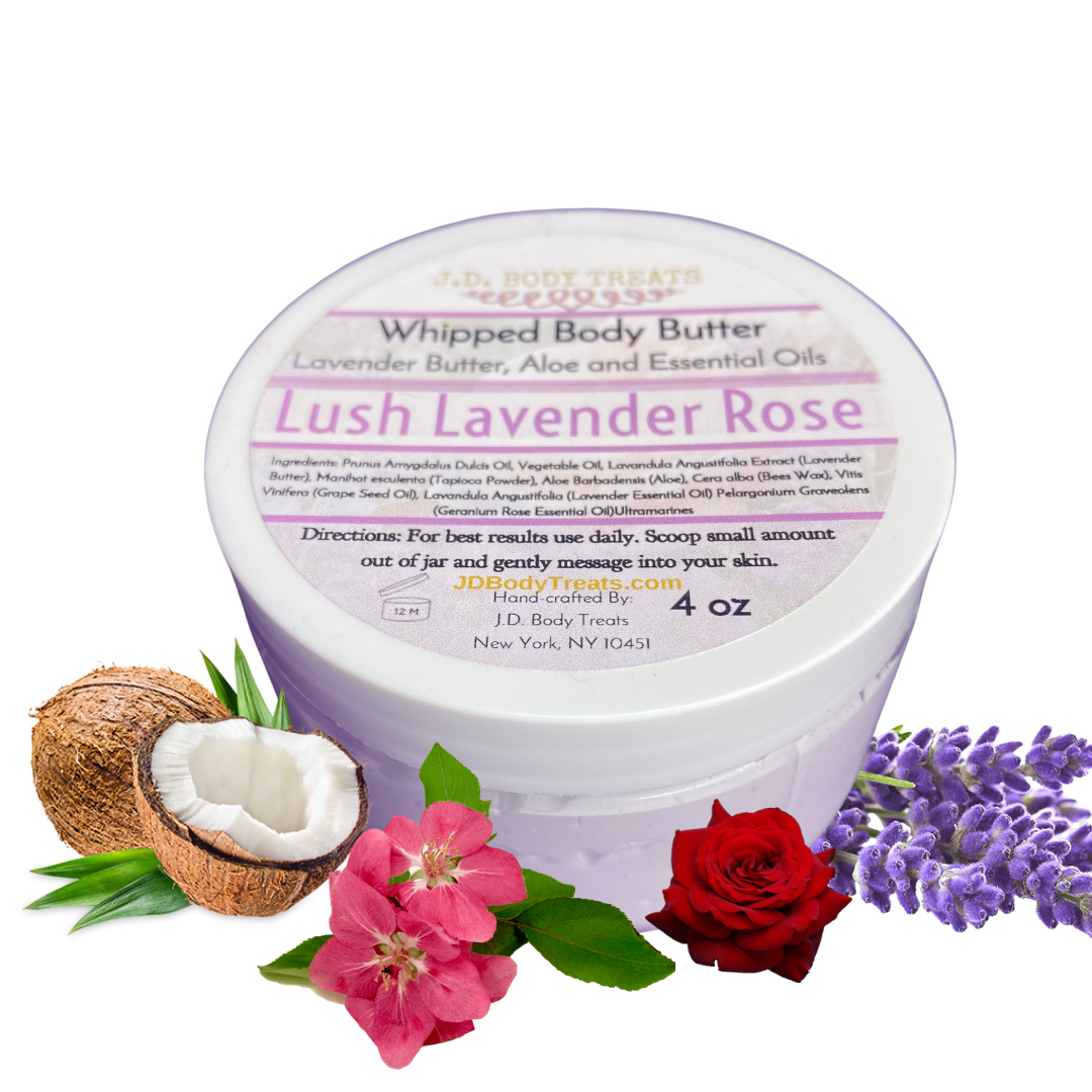 Lavender Rose Aromatherapy Body Butter